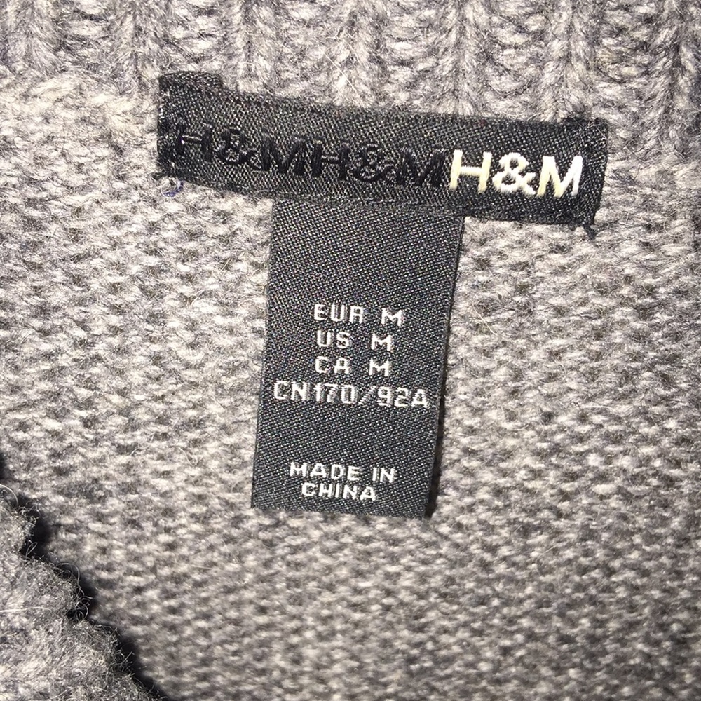 H&M Oversized Chunky Sweater Cardigan - Picture 5 of 9